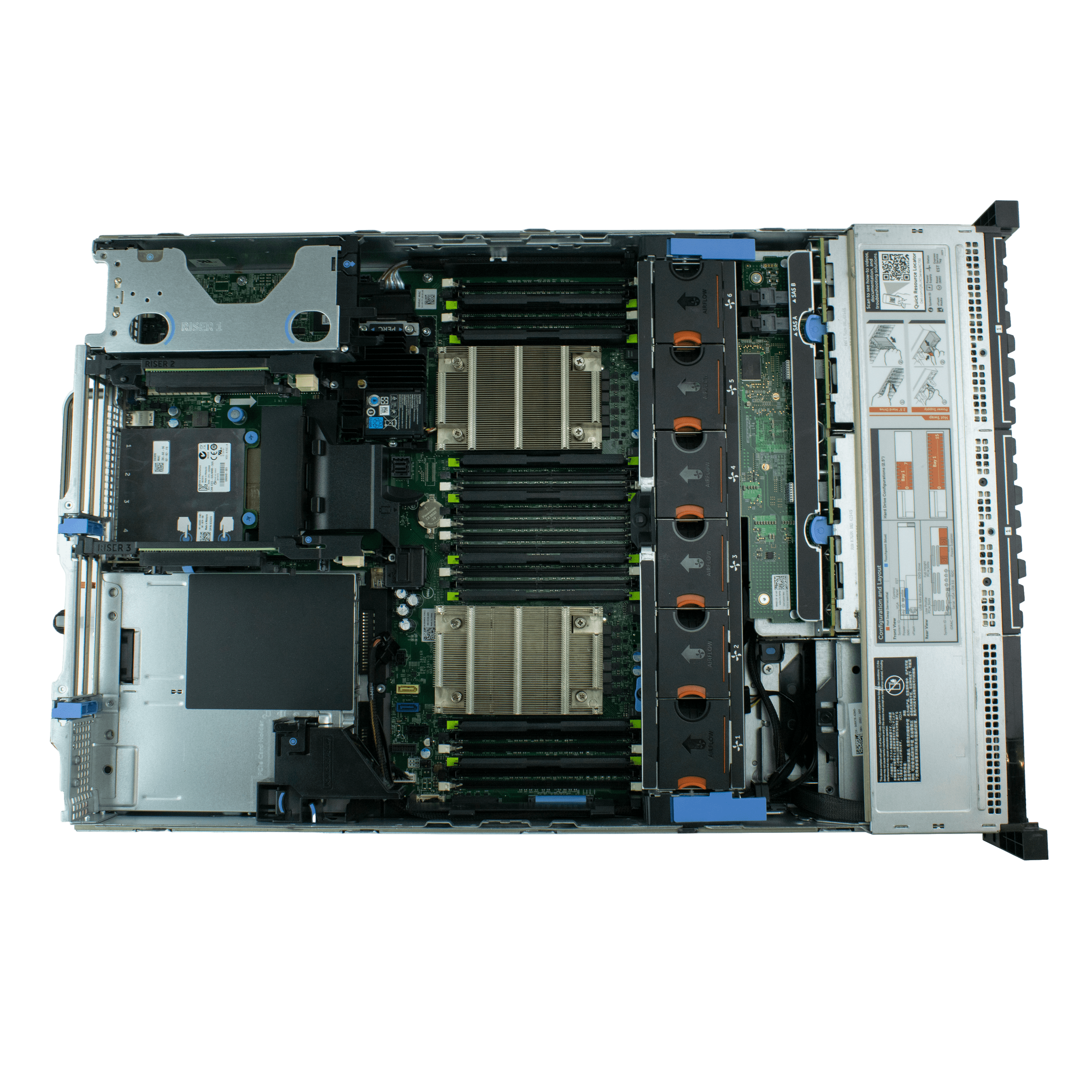 Сервер DELL R730 16x2.5 RAID H730p mini 3xRiser PSU 2x1100W (4)