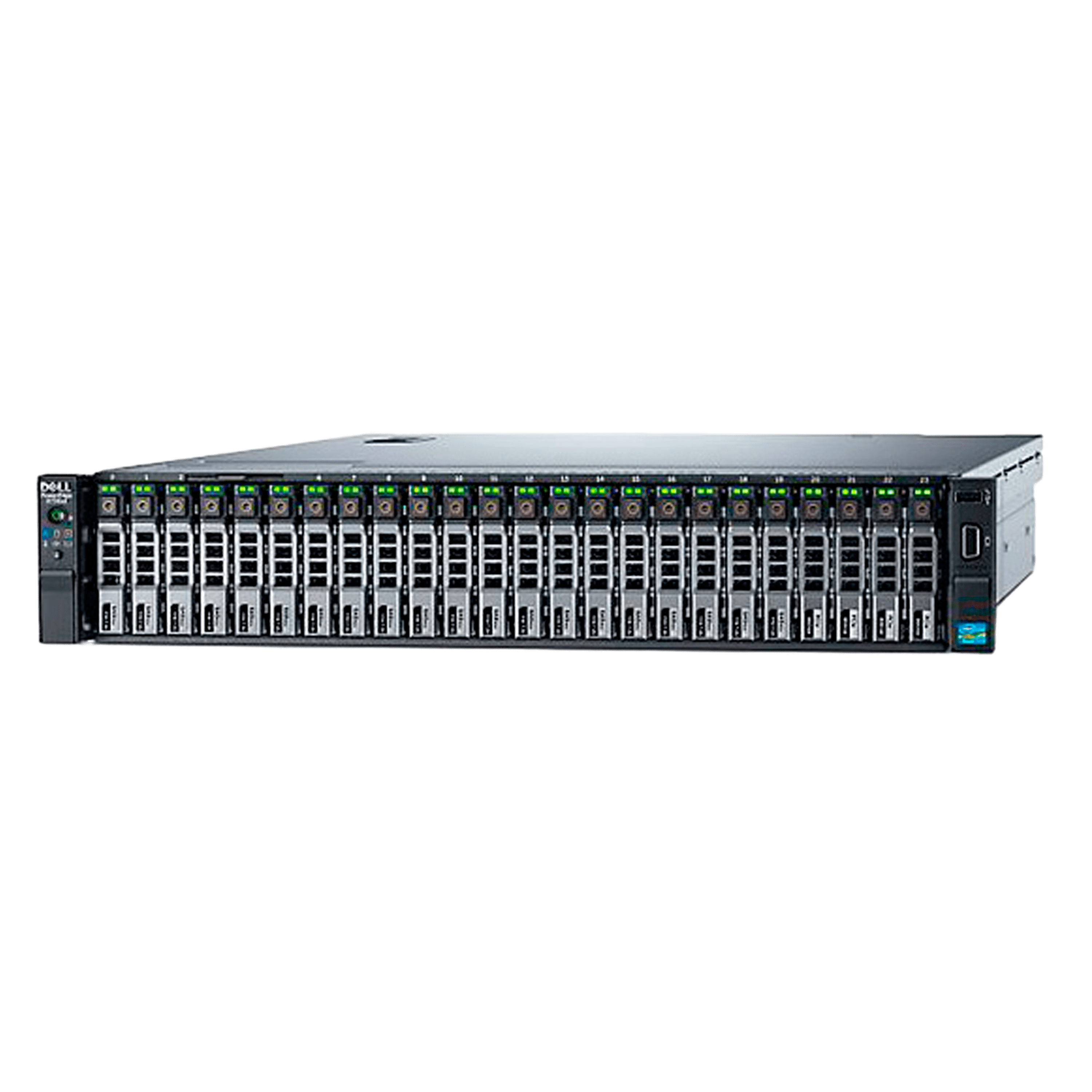 Сервер Dell PowerEdge R730xd noCPU 24хDDR4 softRaid iDRAC 2х750W PSU Ethernet 4х1Gb/s 24х2,5" FCLGA2011-3 (3)