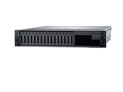 Сервер Dell PowerEdge R740 noCPU - 24хDDR4 PERC H330 iDRAC 2х750W PSU Ethernet 4х1Gb/s 8х2,5" FCLGA3647